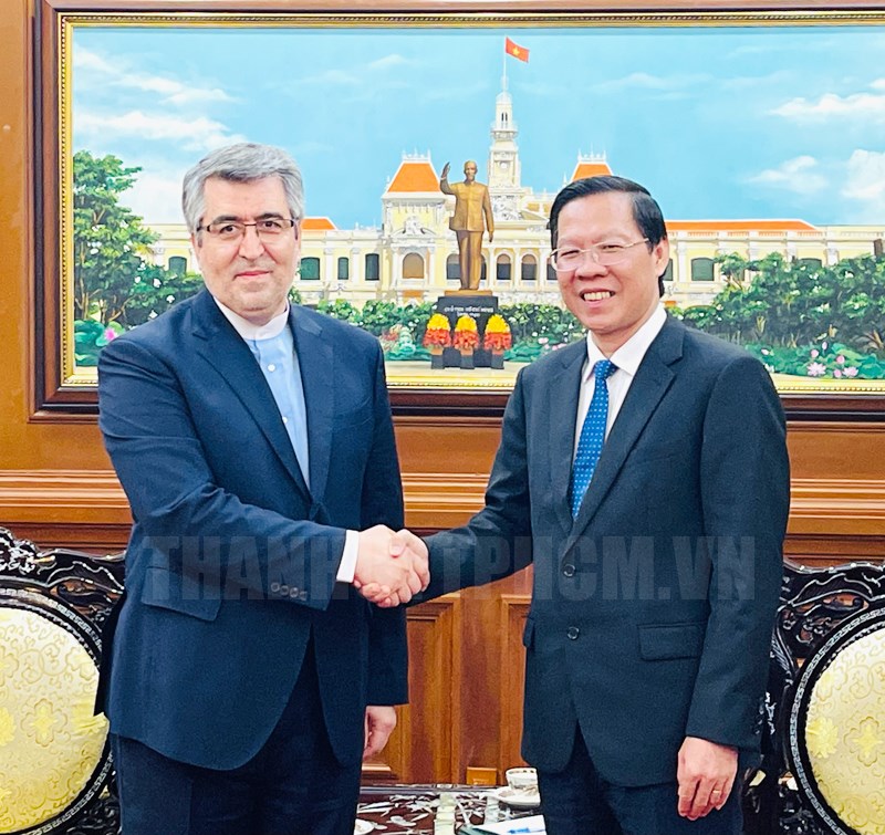 Ho Chi Minh City strengthens cooperation relations with Iranian city